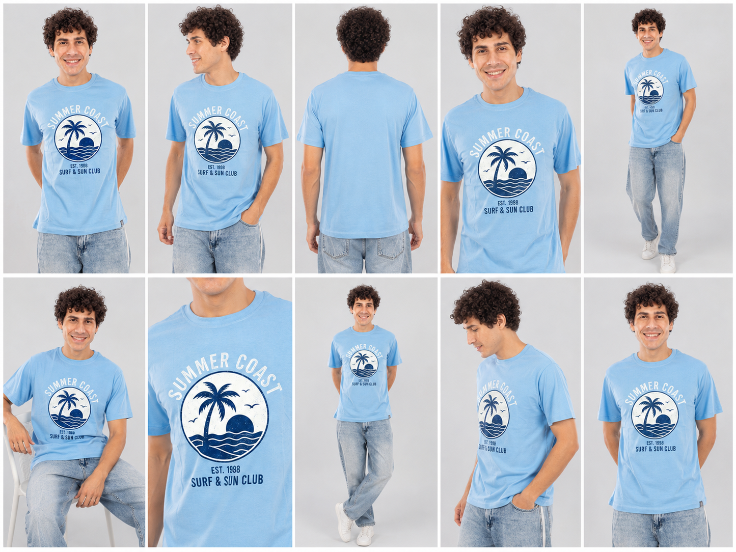 Summer Coast Graphic T-Shirt