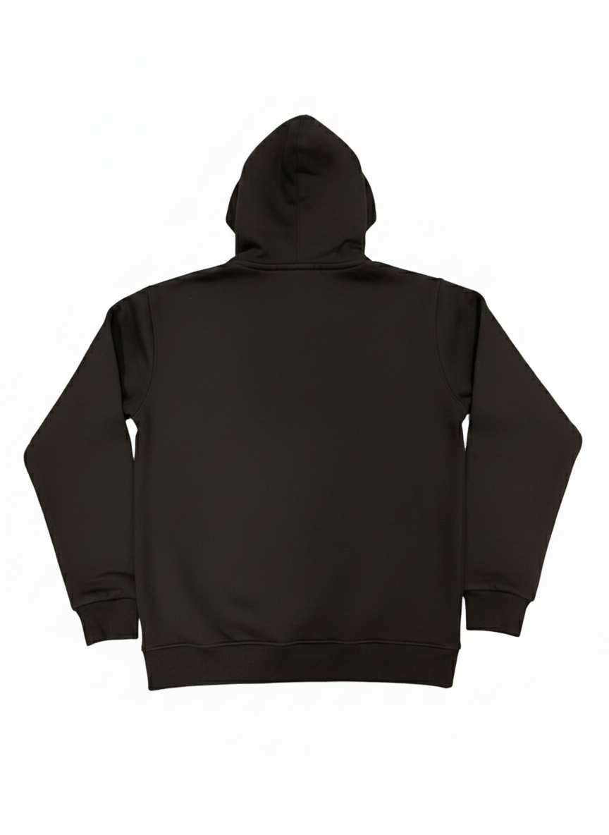 MASAR BLACK BASIC HOODIE UNISEX