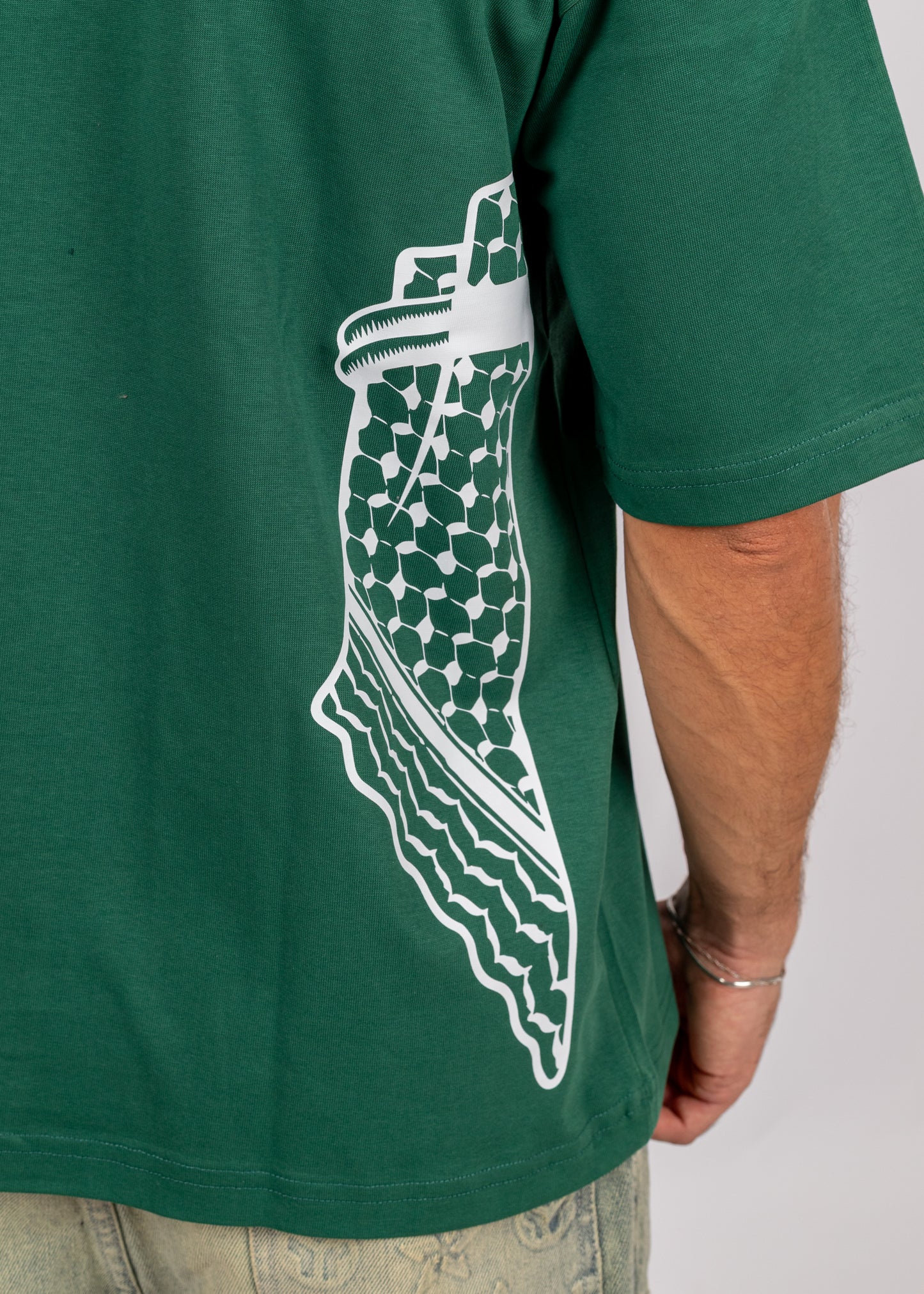 Keffiyeh Over Size T-shirt