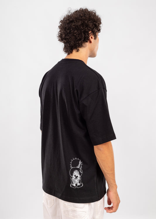 Resist in Silence – Handala Statement Tee Over Size T-shirt