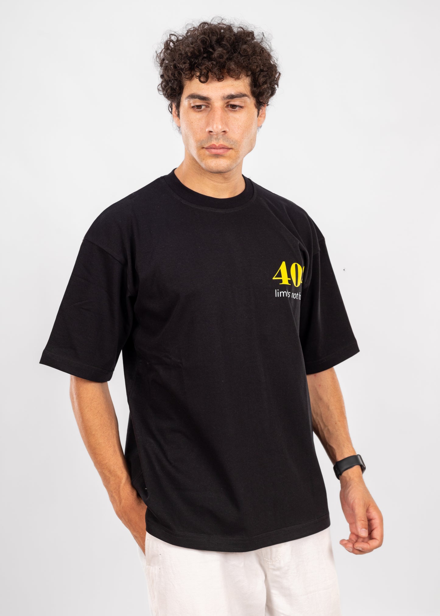 Error Redefined – Masar 404 Statement Tee Oversize T-shirt