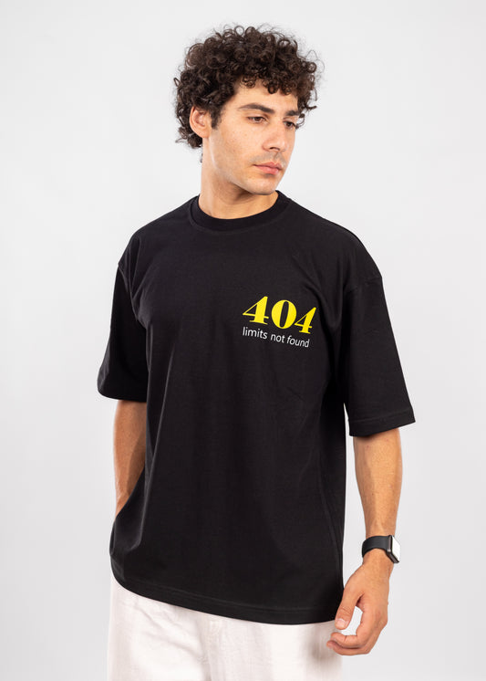 Error Redefined – Masar 404 Statement Tee Oversize T-shirt
