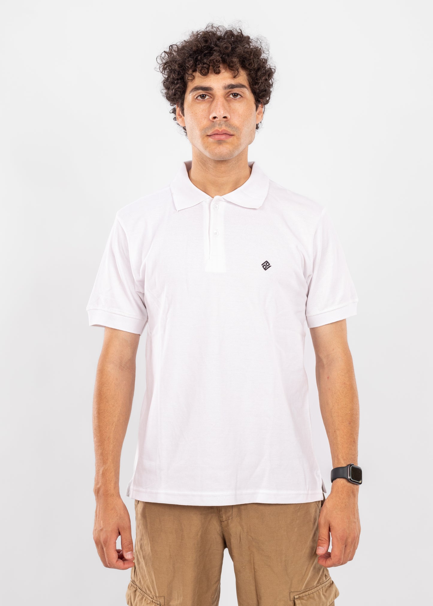 Masar Essential Polo – Unisex Classic Fit White