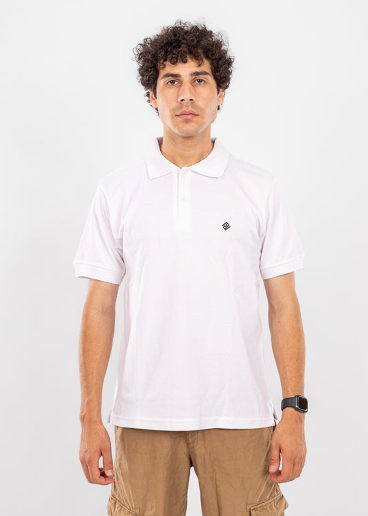 Masar Essential Polo – Unisex Classic Fit White