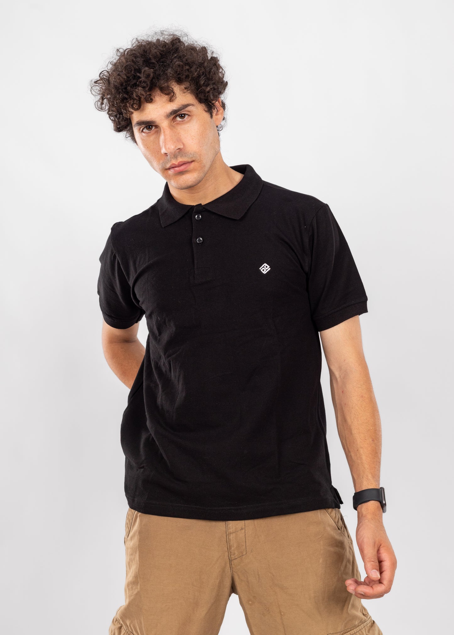Masar Essential Polo – Unisex Classic Fit Black