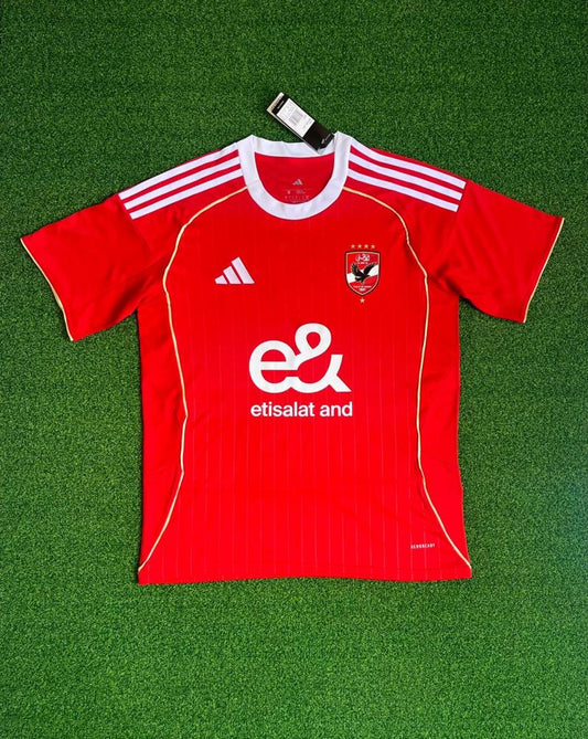 Al Ahly home 2025/2026 season - قميص النادي الأهلي الأساسي الرسمي لموسم 2025/2026