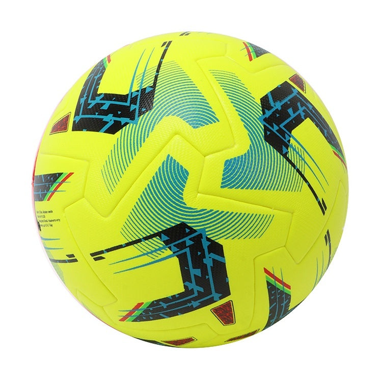Yellow soccer ball Size 5 - كرة قدم صفراء