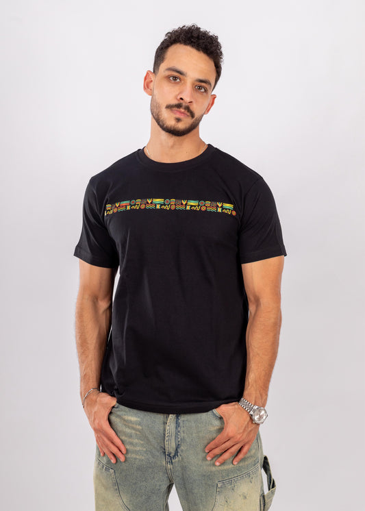 Heritage Pride – African-Inspired Graphic T-Shirt