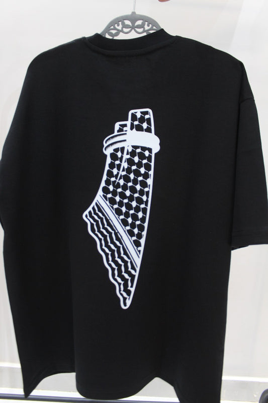 Keffiyeh Over Size T-shirt